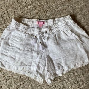 LILLY PULITZER LINEN SHORTS